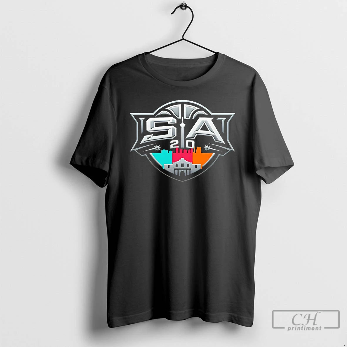 Premium San Antonio Spurs Basketball Sa 2 0 City Skyline The Alamo T Shirts Sweater