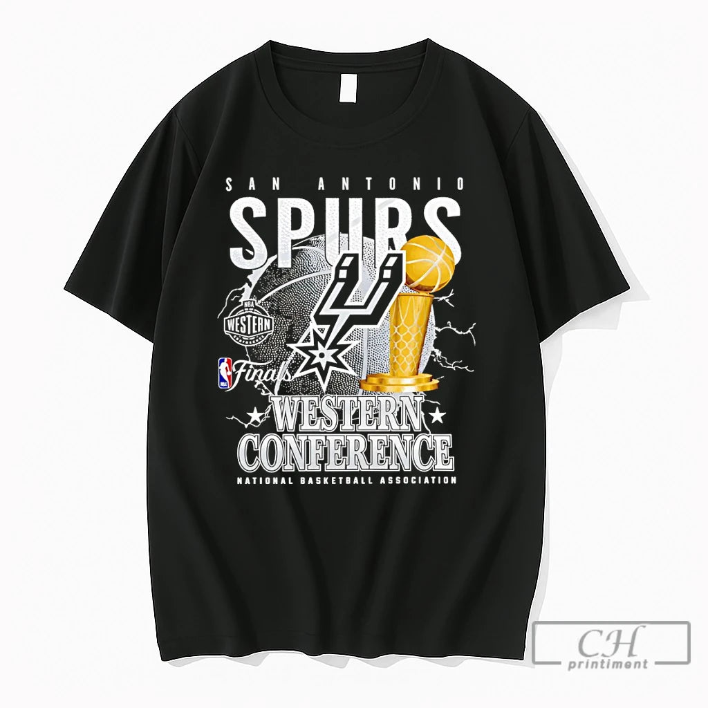 Premium San Antonio Spurs Basketball Western Conference Finals National Championship 2026