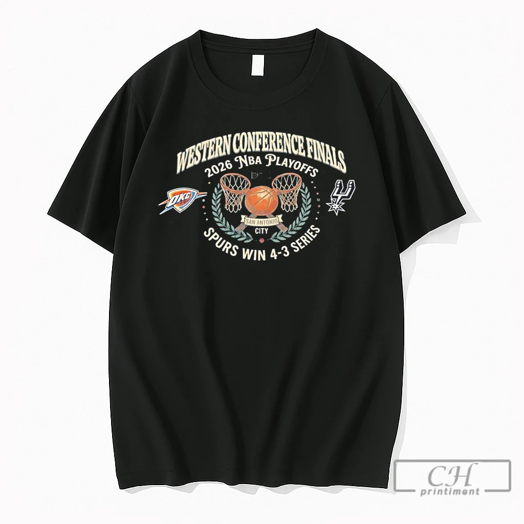 Premium San Antonio Spurs Oklahoma City Thunder Western Conference Finals 2026