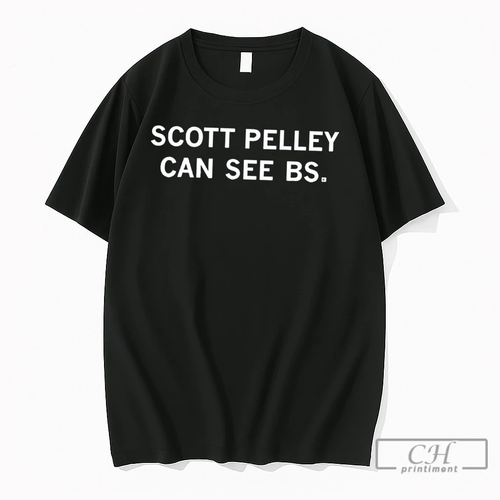 Premium Scott Pelley Can See Bullshit Tee