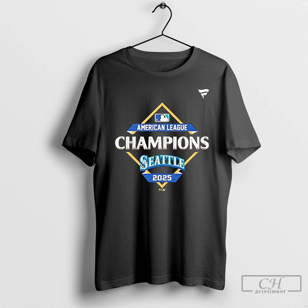 Premium Seattle Mariners American League Champions 2025 T-Shirts, Hoodie, Sweatshirt | CoreVibeTees.com