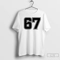 Premium Six Seven Numbers 6 7 T-Shirts, Hoodie, Sweatshirt | CoreVibeTees.com