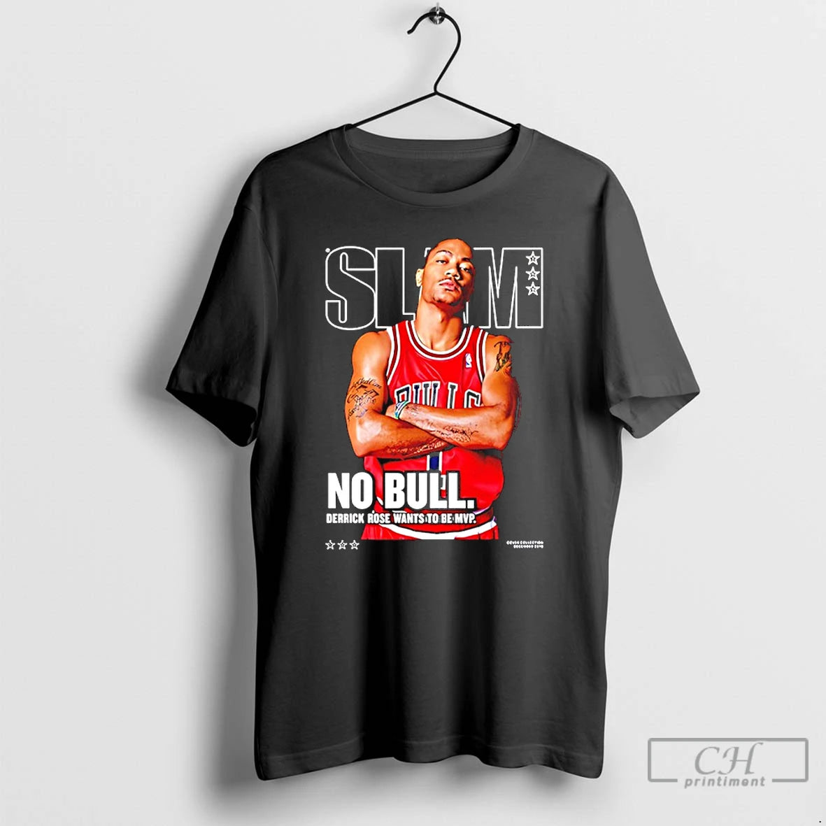 Premium Slam Legend No Bull Derrick Rose Wants To Be Mvp 2026 Chicago Bulls T-Shirts, Hoodie, Sweatshirt | CoreVibeTees.com