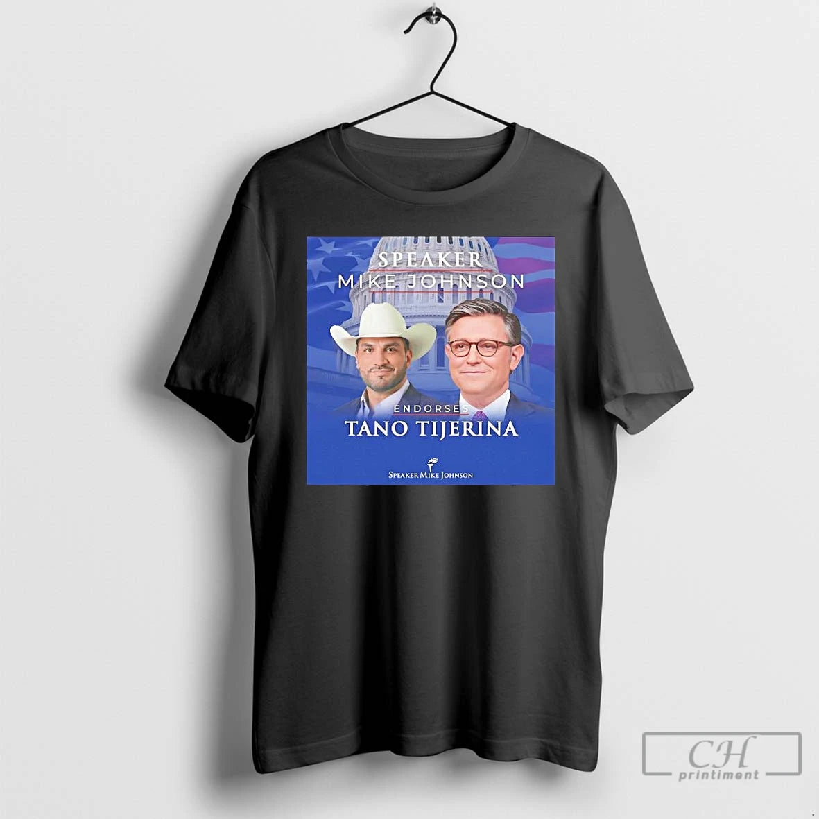 Premium Speaker Mike Johnson Endorses Tano Tijerina T-Shirts, Hoodie, Sweatshirt | CoreVibeTees.com