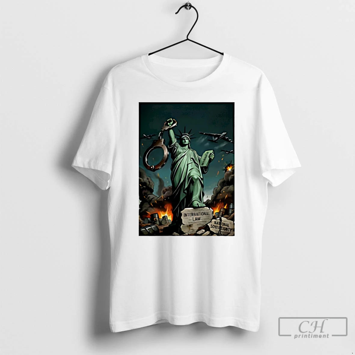 Premium Statue Of Liberty Imperialism International Law National Sovereignty T-Shirts, Hoodie, Sweatshirt | CoreVibeTees.com