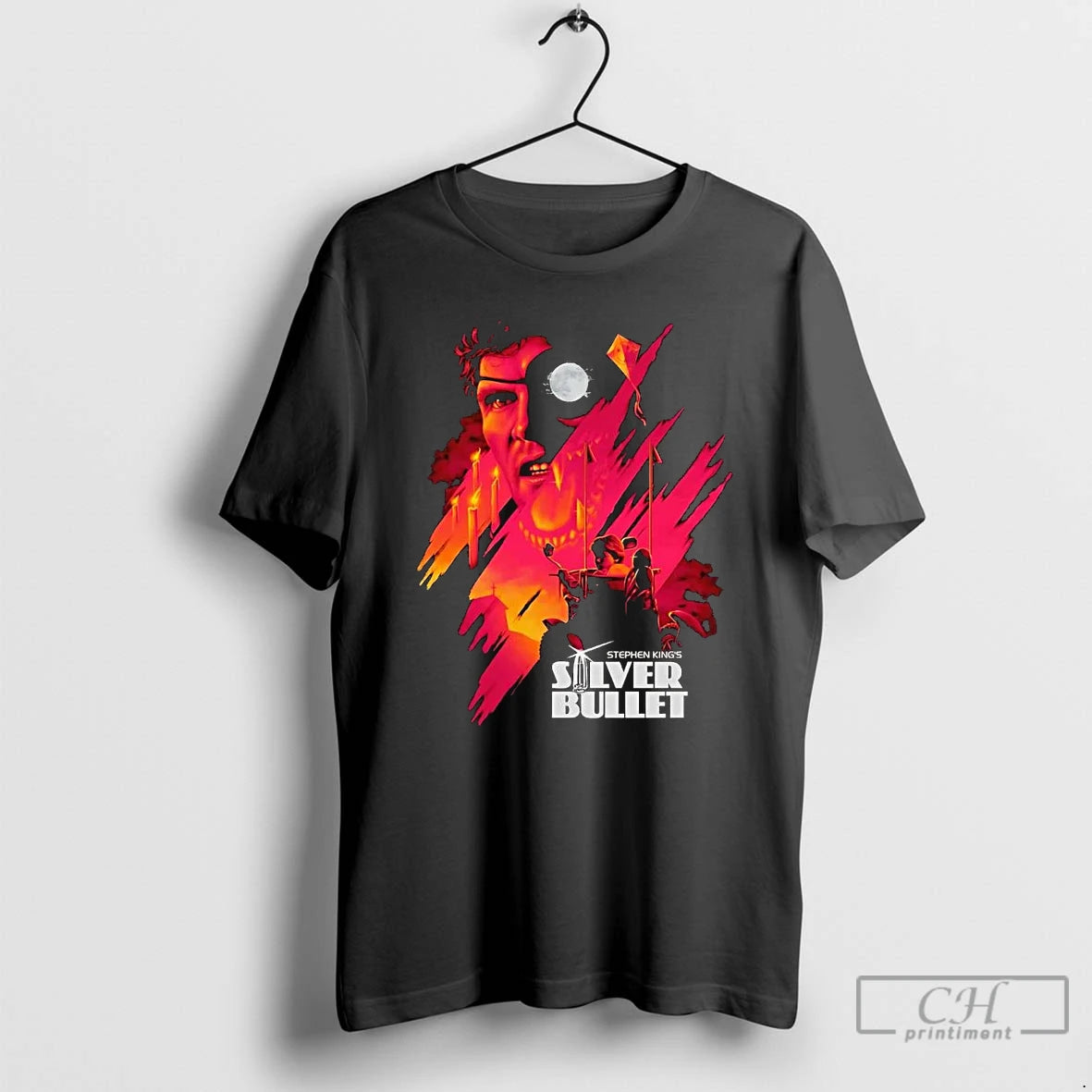 Premium Stephen Kings Silver Bullet T Shirts