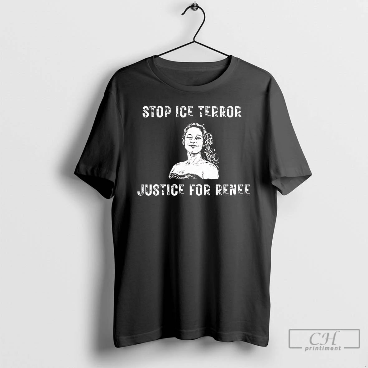 Premium Stop Ice Terror Justice For Renee Nicole Good T-Shirts, Hoodie, Sweatshirt | CoreVibeTees.com