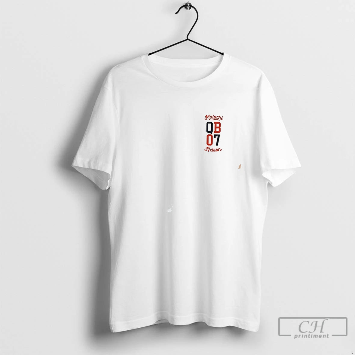 Premium Syracuse Orange Malachi Nelson Qb07 Logo Tee