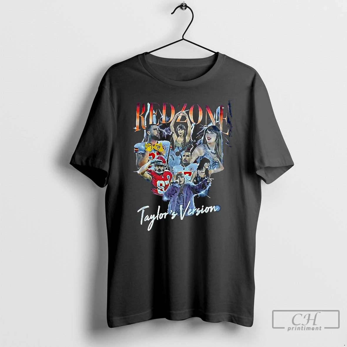 Premium Taylor Travis Kelce Red Zone T Shirts