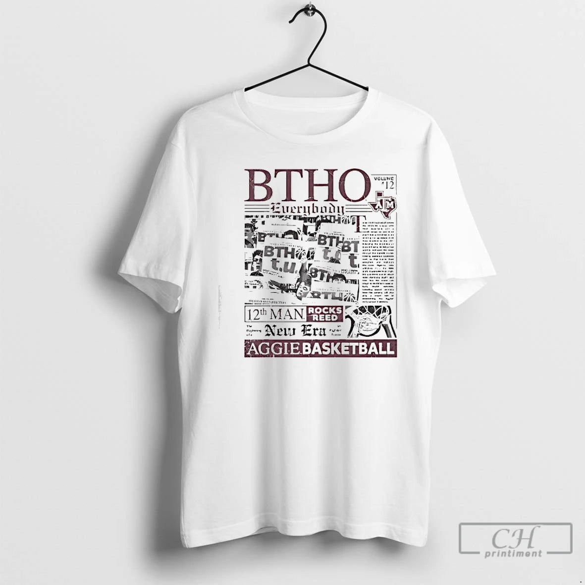 Premium Texas Am Aggies Btho Everybody Basketball T-Shirts, Hoodie, Sweatshirt | CoreVibeTees.com