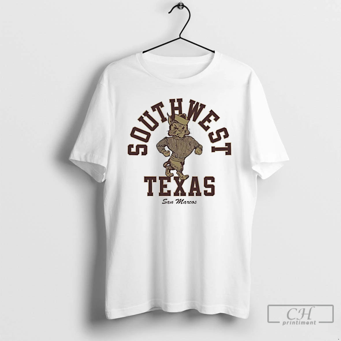 Premium Texas State Southwest Texas San Marcos Bobcat T Shirts