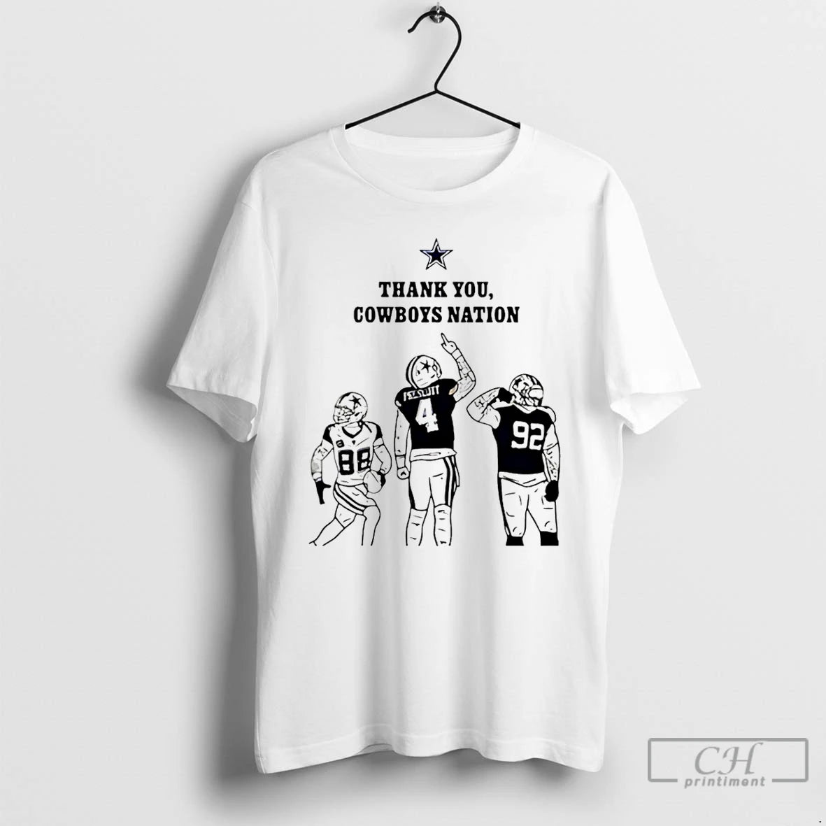 Premium Thank You Dallas Cowboys Nation T-Shirts, Hoodie, Sweatshirt | CoreVibeTees.com