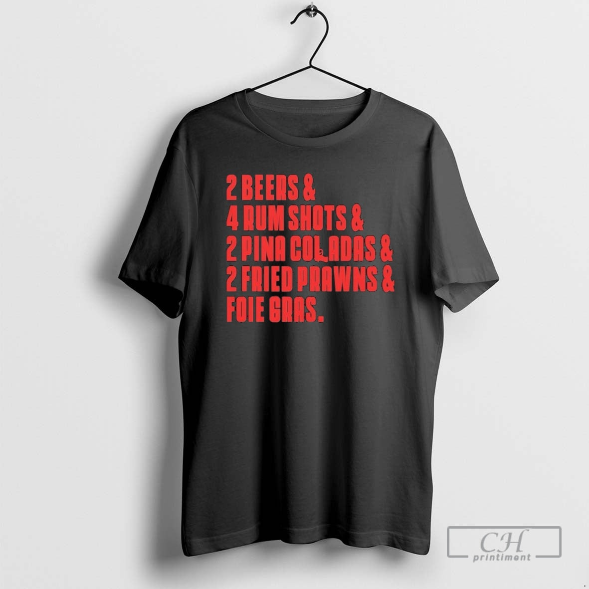 Premium The Sopranos 2 Beers 4 Rum Shots 2 Pina Coladas 2 Fried Prawns And T-Shirts, Hoodie, Sweatshirt | CoreVibeTees.com