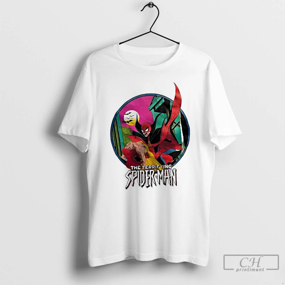 Premium The Terrifying Spiderman Graphic Comic T Shirts