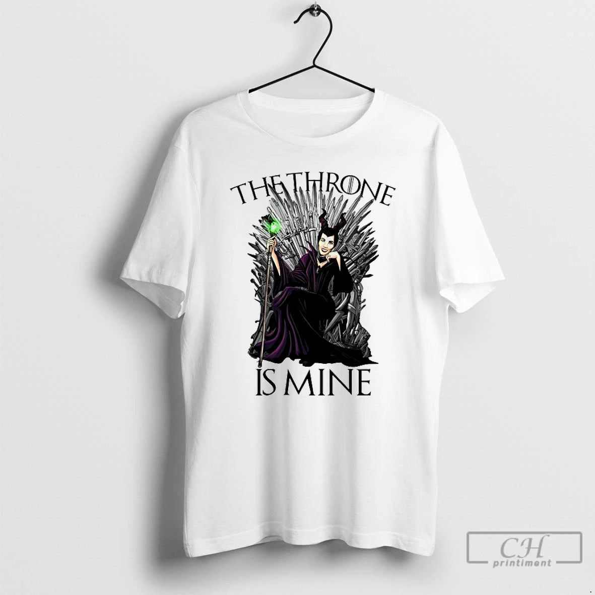 Premium The Throne Is Mine Maleficent Game Of Thrones T-Shirts, Hoodie, Sweatshirt | CoreVibeTees.com