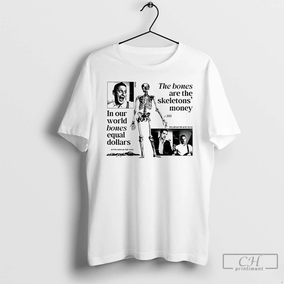 Premium The Worms Are Their Money In Our World Bones Equal Dollars T Shirts Sweater Hoodie, Sweatshirt | CoreVibeTees.com