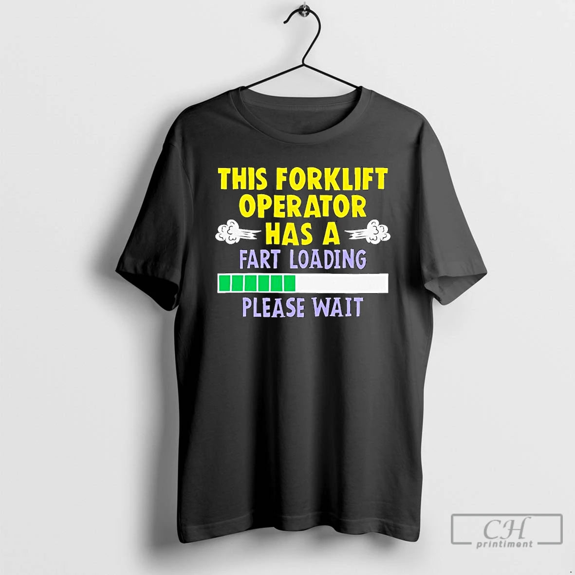 Premium This Forklift Operator Has A Fart Loading Please Wait Ornaments T-Shirts, Hoodie, Sweatshirt | CoreVibeTees.com