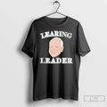 Premium Tim Walz Big Face Cartoon Learning Leader T-Shirts, Hoodie, Sweatshirt | CoreVibeTees.com
