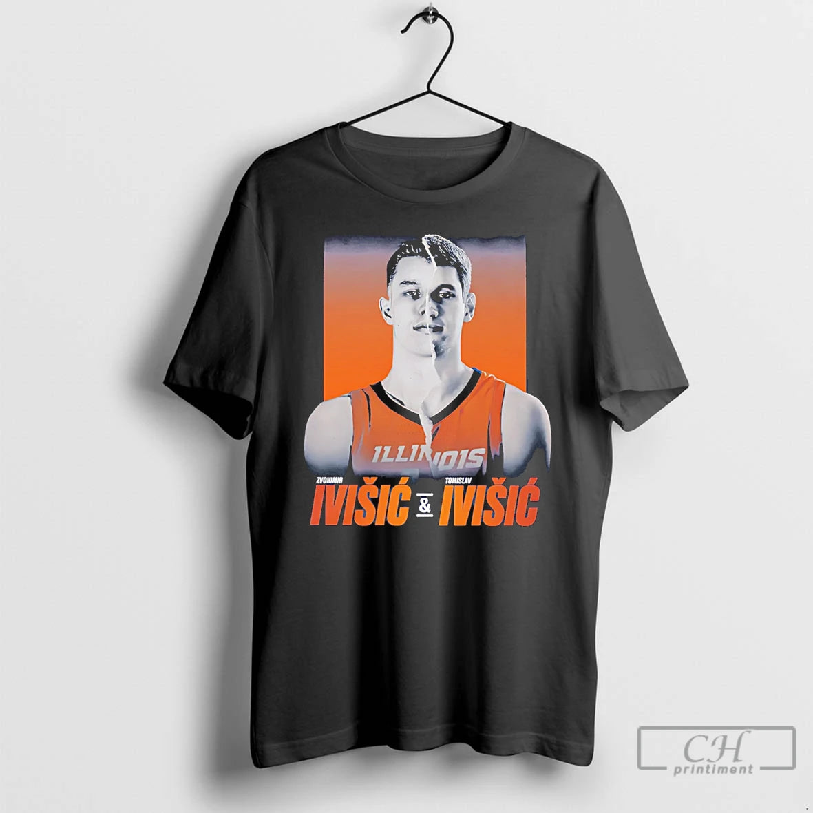Premium Tomislav Ivisic Illinois Fighting Illini Ivisic Brothers T-Shirts, Hoodie, Sweatshirt | CoreVibeTees.com