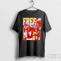 Premium Travis Kelce Tyquan Thornton Rashee Rice Free 4 T-Shirts, Hoodie, Sweatshirt | CoreVibeTees.com