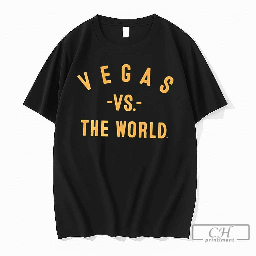 Premium Vegas Vs The World Las Vegas Hockey Tee
