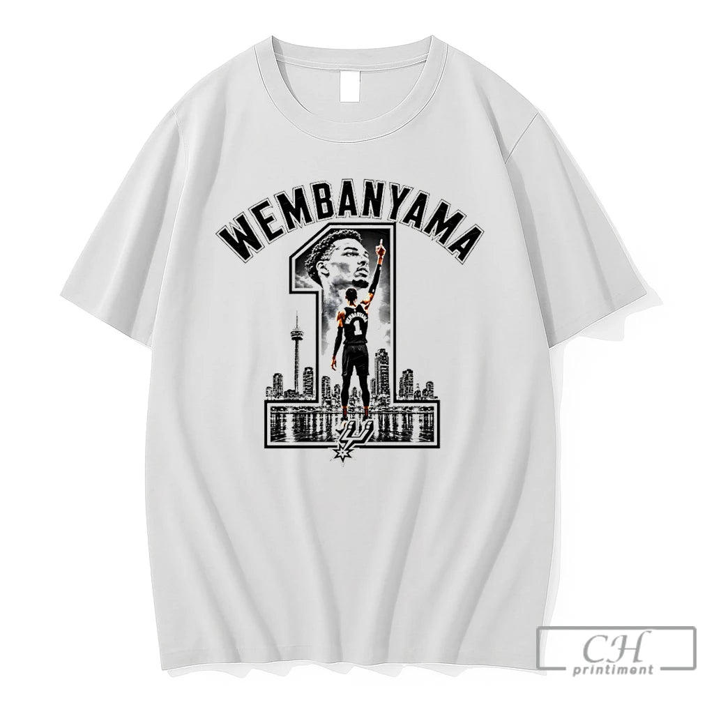 Premium Victor Wembanyama San Antonio Spurs Basketball Player Wembanyama 1