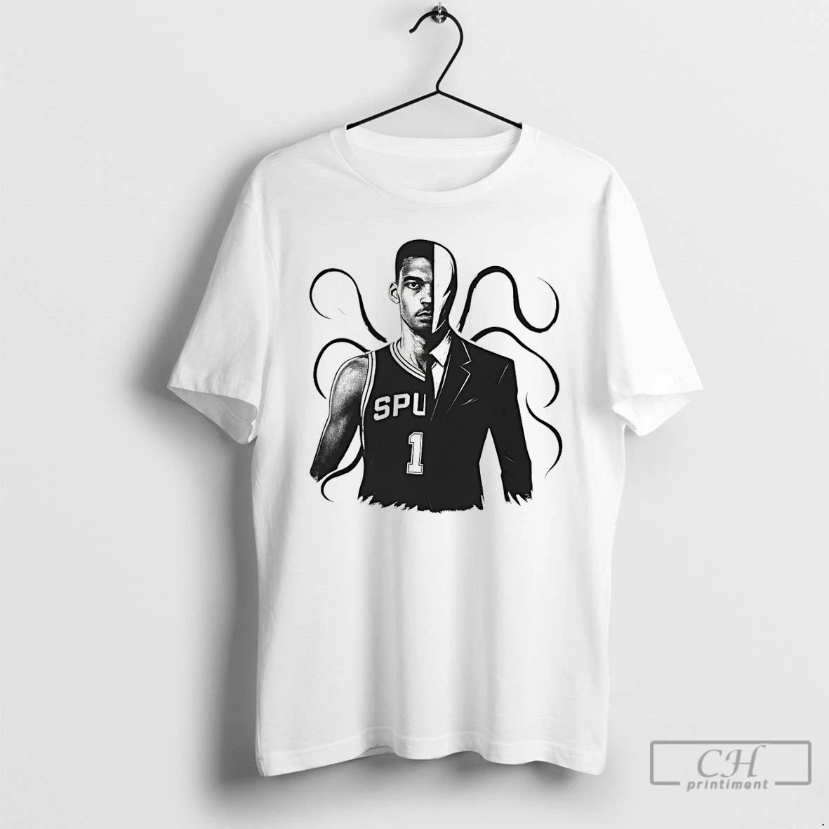 Premium Victor Wembanyama Slenderman Alien San Antonio Spurs Basketball Nba 2026