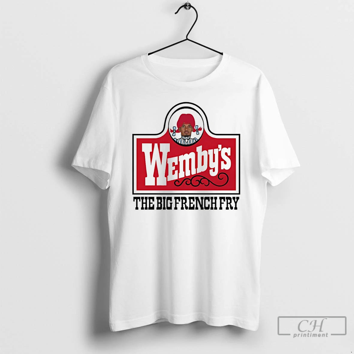 Premium Victor Wembanyama Wembys The Big French Fry Logo