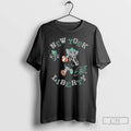 Premium Wnba New York Liberty Stadium Essentials Black Mascot Numero Uno 2025 Long Sleve