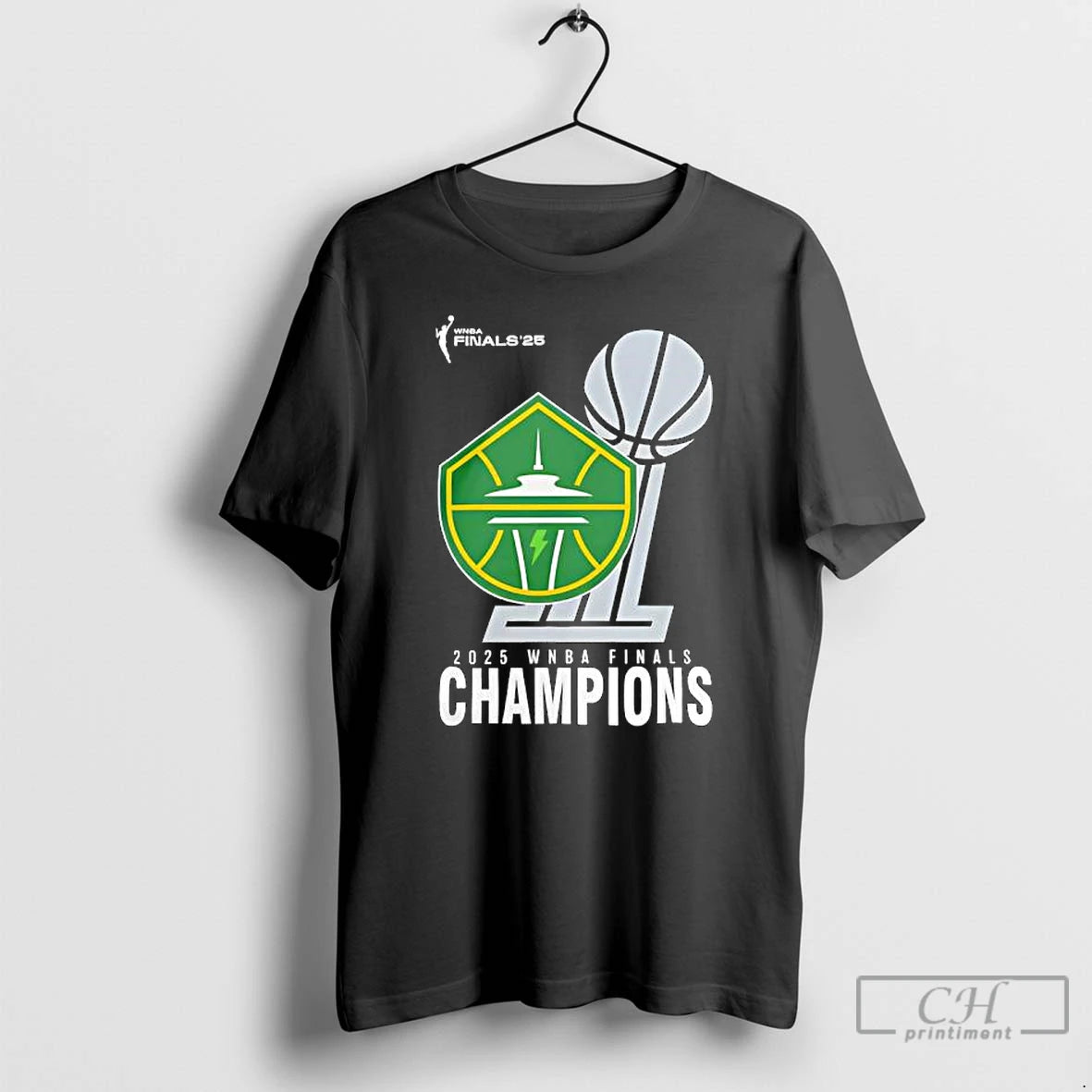 Premium Wnba Shop 2025 Wnba Champions Seattle Storm Finals T Shirts