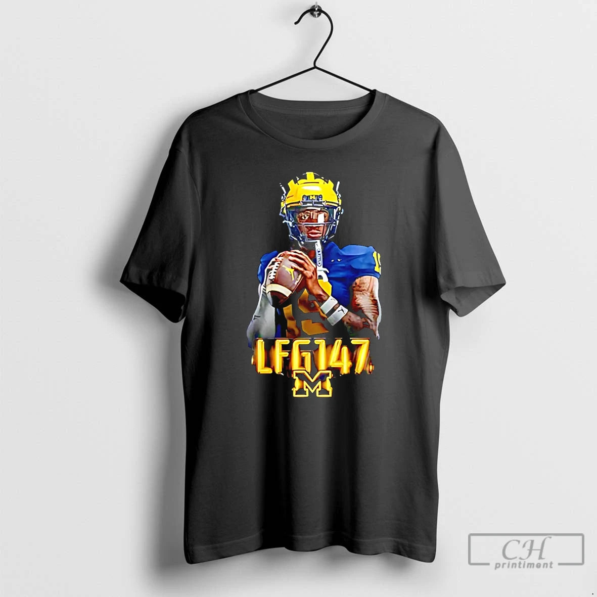 Premium Wolverines Bryce Michigan Football Underwood Lfg147 T-Shirts, Hoodie, Sweatshirt | CoreVibeTees.com