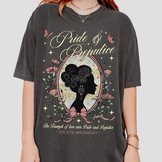 Pride and Prejudice Comfort Colors Shirt, Elizabeth Bennet Inspired Shirt, Obstinate Headstrong Girl Tee, Mr Darcy Book Lover Gift, Bookish