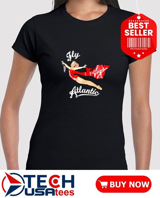 Princess Diana Fly Virgin Atlantic shirt