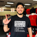 Prison Is Perfect for Liberals Edgy Anti Liberal Meme Shirt
