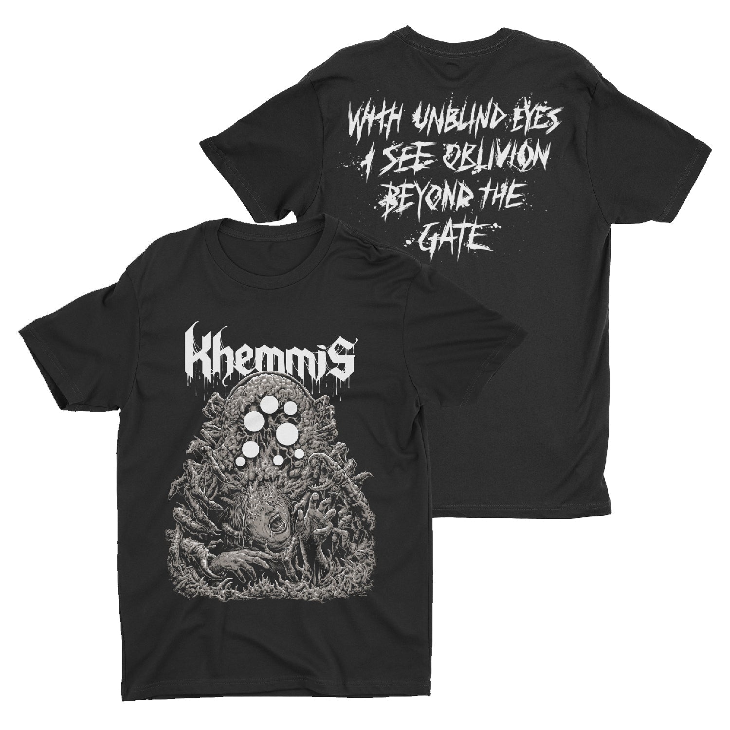 Khemmis - With Unblind Eyes t-shirt Hoodie, Sweatshirt | CoreVibeTees.com (Image 1)