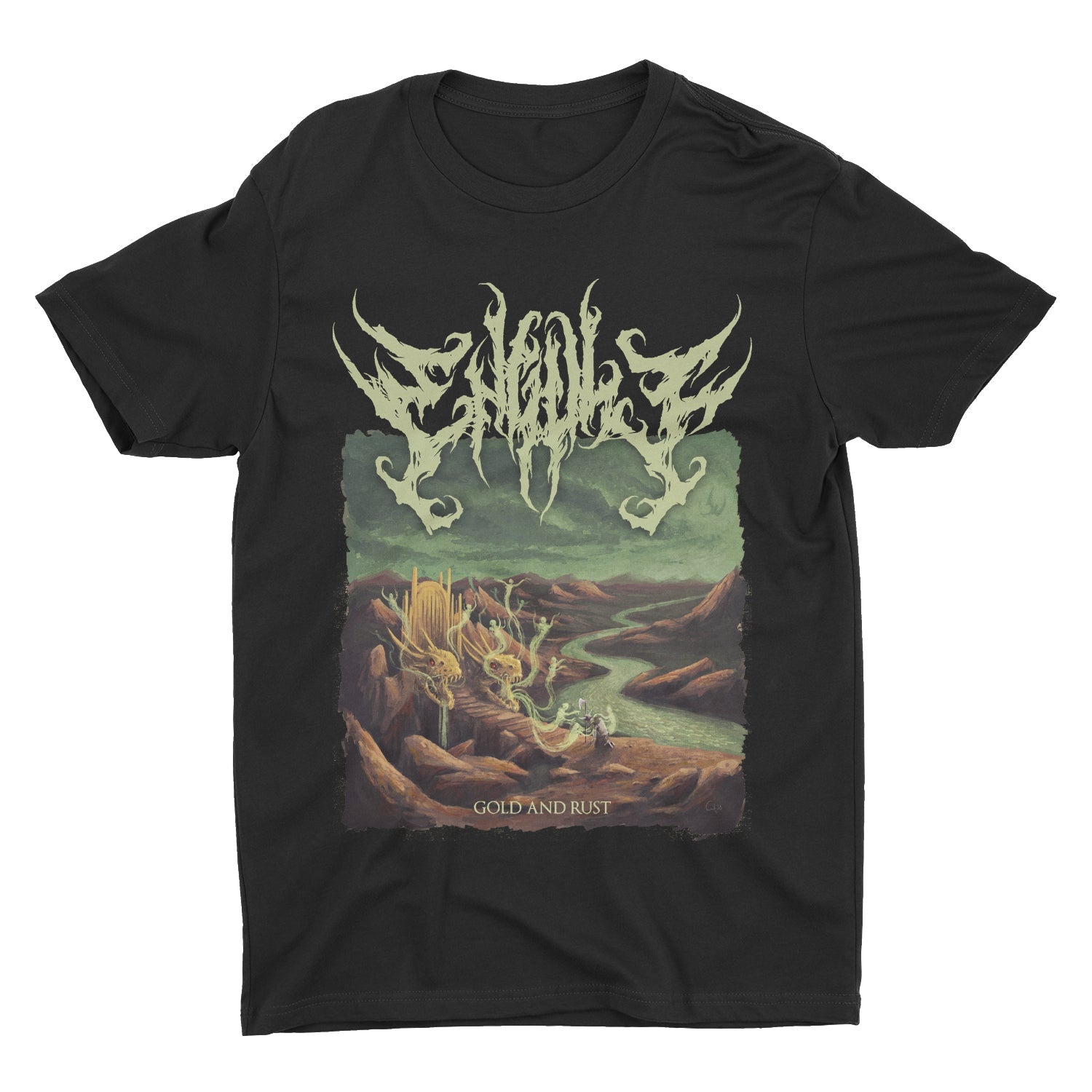 Engulf - Gold and Rust t-shirt Hoodie, Sweatshirt | CoreVibeTees.com