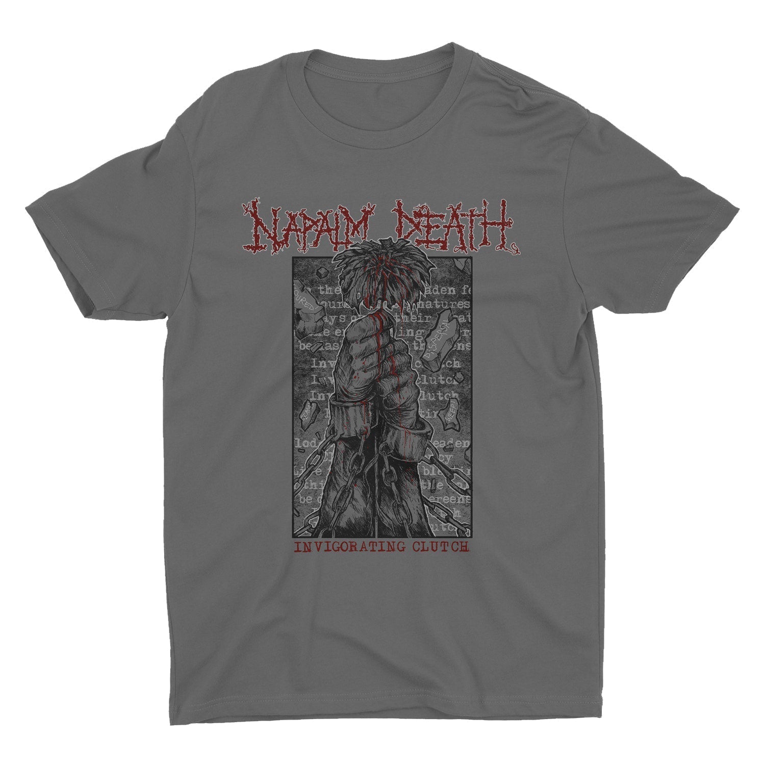 Napalm Death - Invigorating Clutch t-shirt Hoodie, Sweatshirt | CoreVibeTees.com