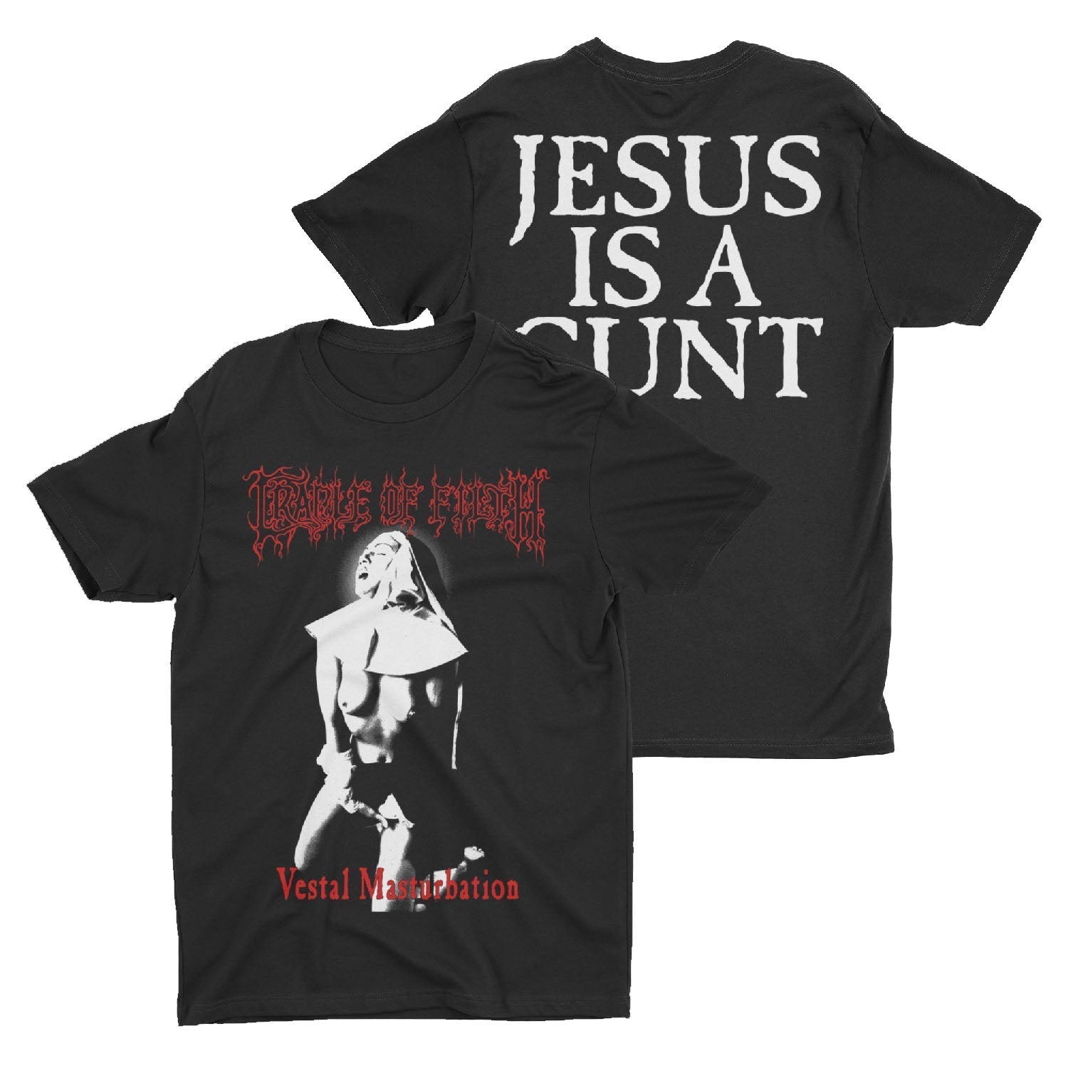 Cradle Of Filth - Vestal Masturbation t-shirt Hoodie, Sweatshirt | CoreVibeTees.com (Image 1)