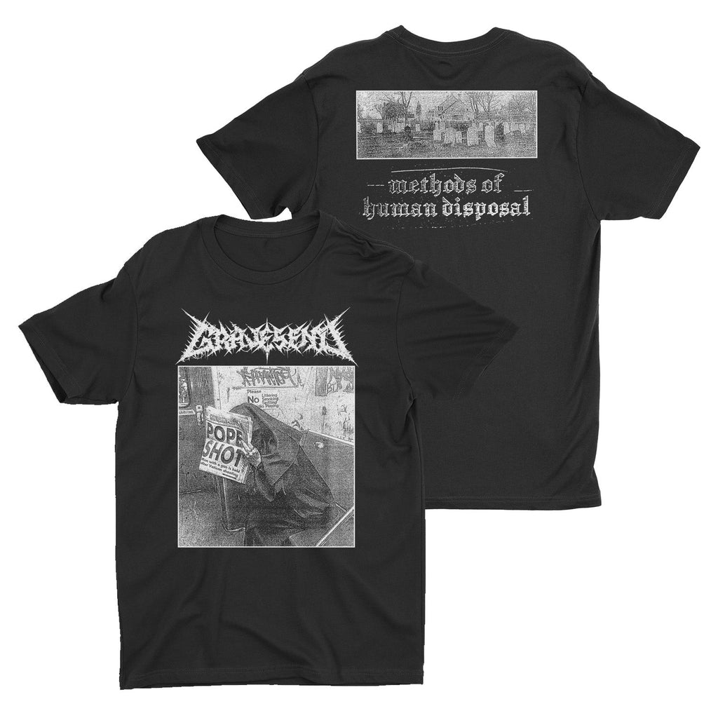 Gravesend - Methods Of Human Disposal t-shirt Hoodie, Sweatshirt | CoreVibeTees.com (Image 1)