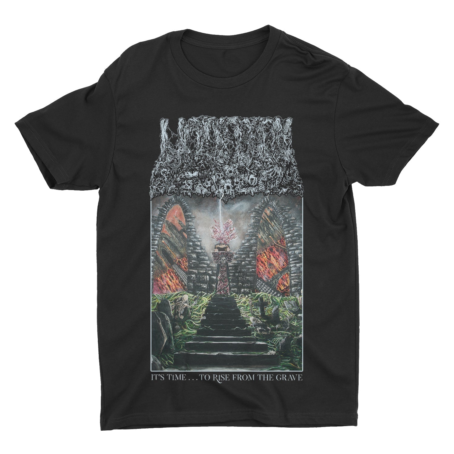 Undeath - It's Time... To Rise From The Grave t-shirt Hoodie, Sweatshirt | CoreVibeTees.com