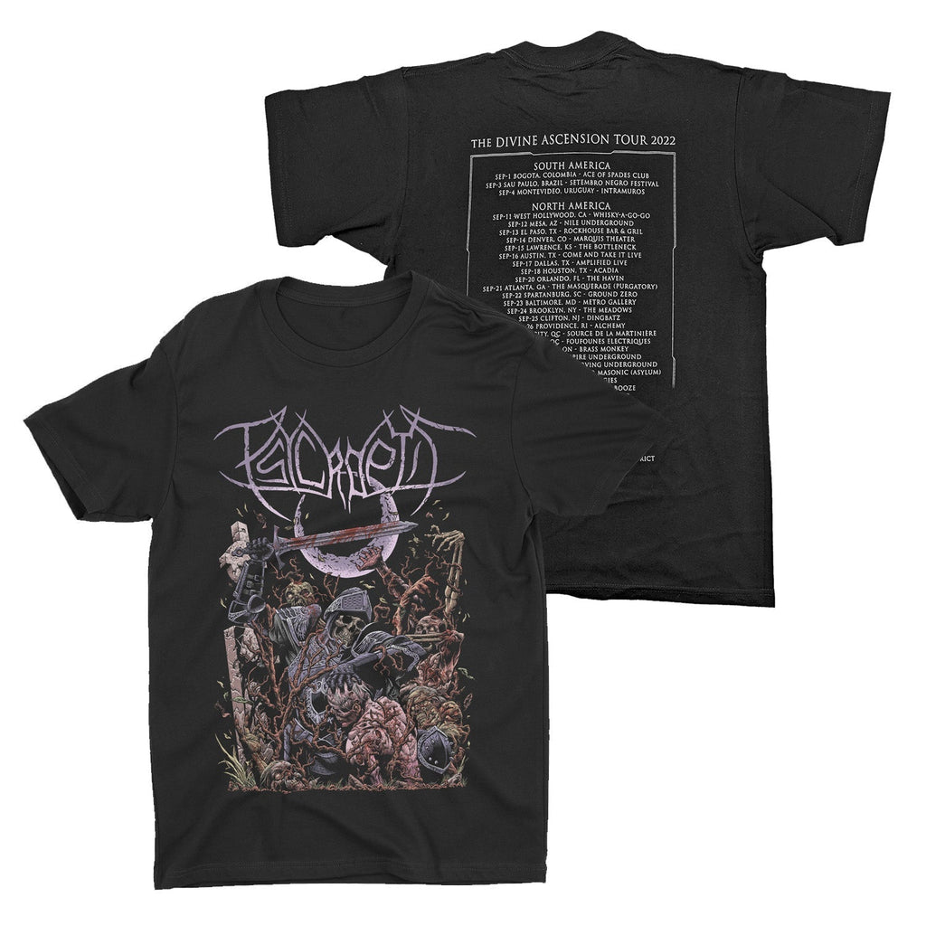 Psycroptic - This Shadowed World 2022 Tour t-shirt Hoodie, Sweatshirt | CoreVibeTees.com (Image 1)