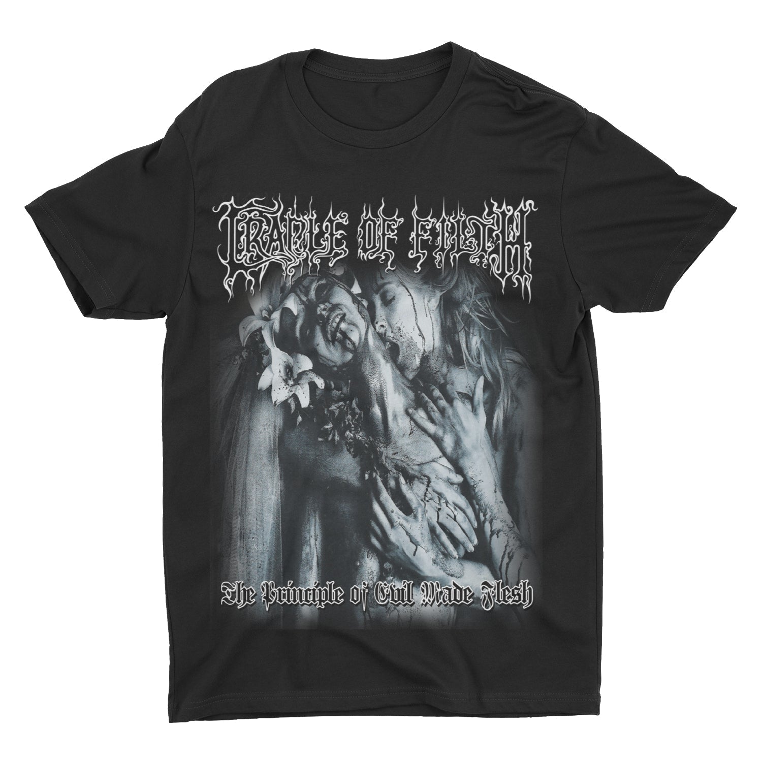 Cradle Of Filth - The Principle Of Evil Made Flesh t-shirt Hoodie, Sweatshirt | CoreVibeTees.com (Image 2)
