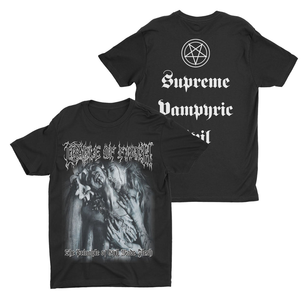 Cradle Of Filth - The Principle Of Evil Made Flesh t-shirt Hoodie, Sweatshirt | CoreVibeTees.com (Image 1)