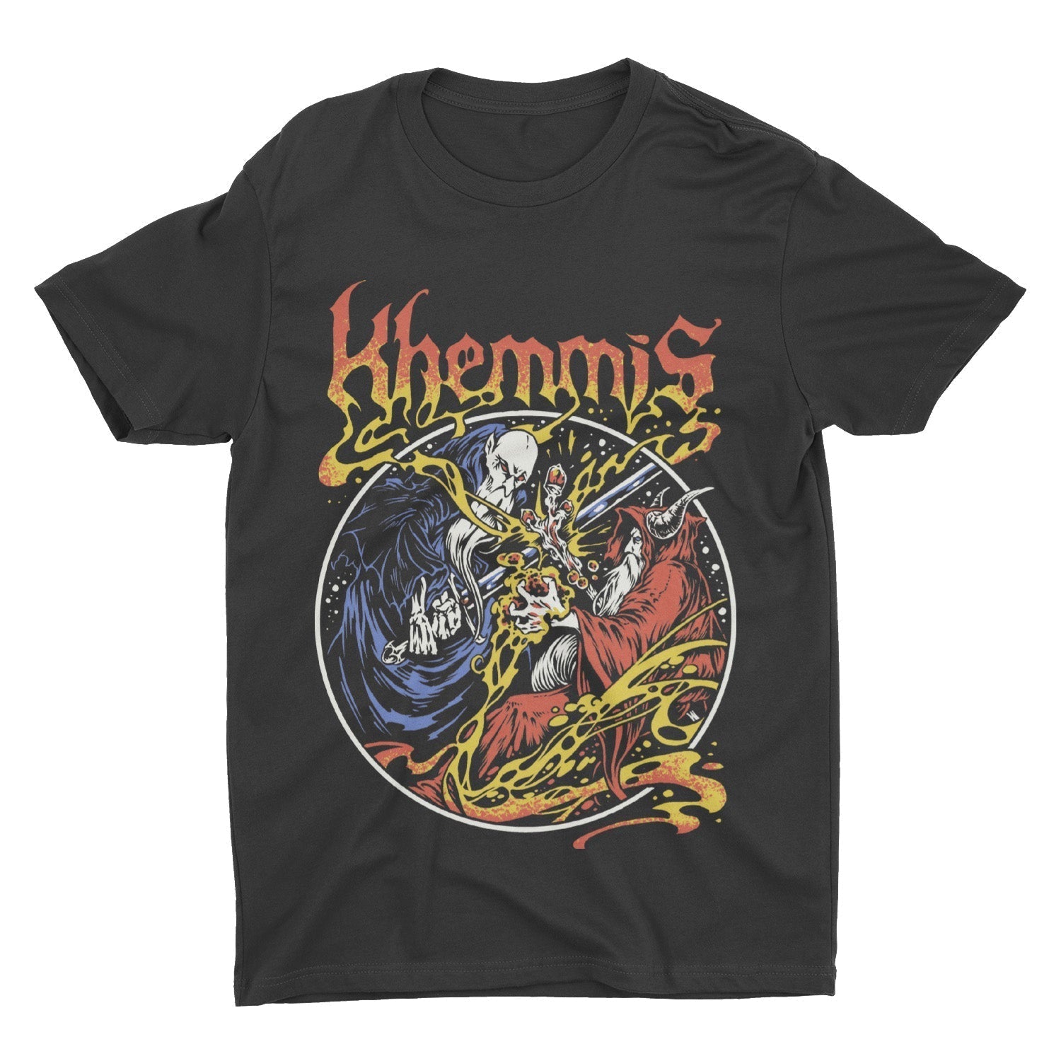 Khemmis - Dueling Wizards t-shirt Hoodie, Sweatshirt | CoreVibeTees.com