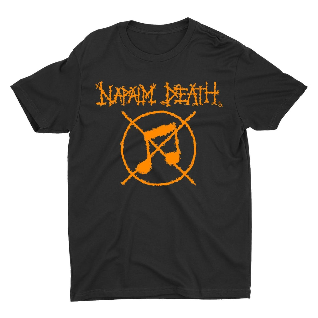 Napalm Death - Noise Not Music (Orange) [Green ND] t-shirt Hoodie, Sweatshirt | CoreVibeTees.com (Image 2)