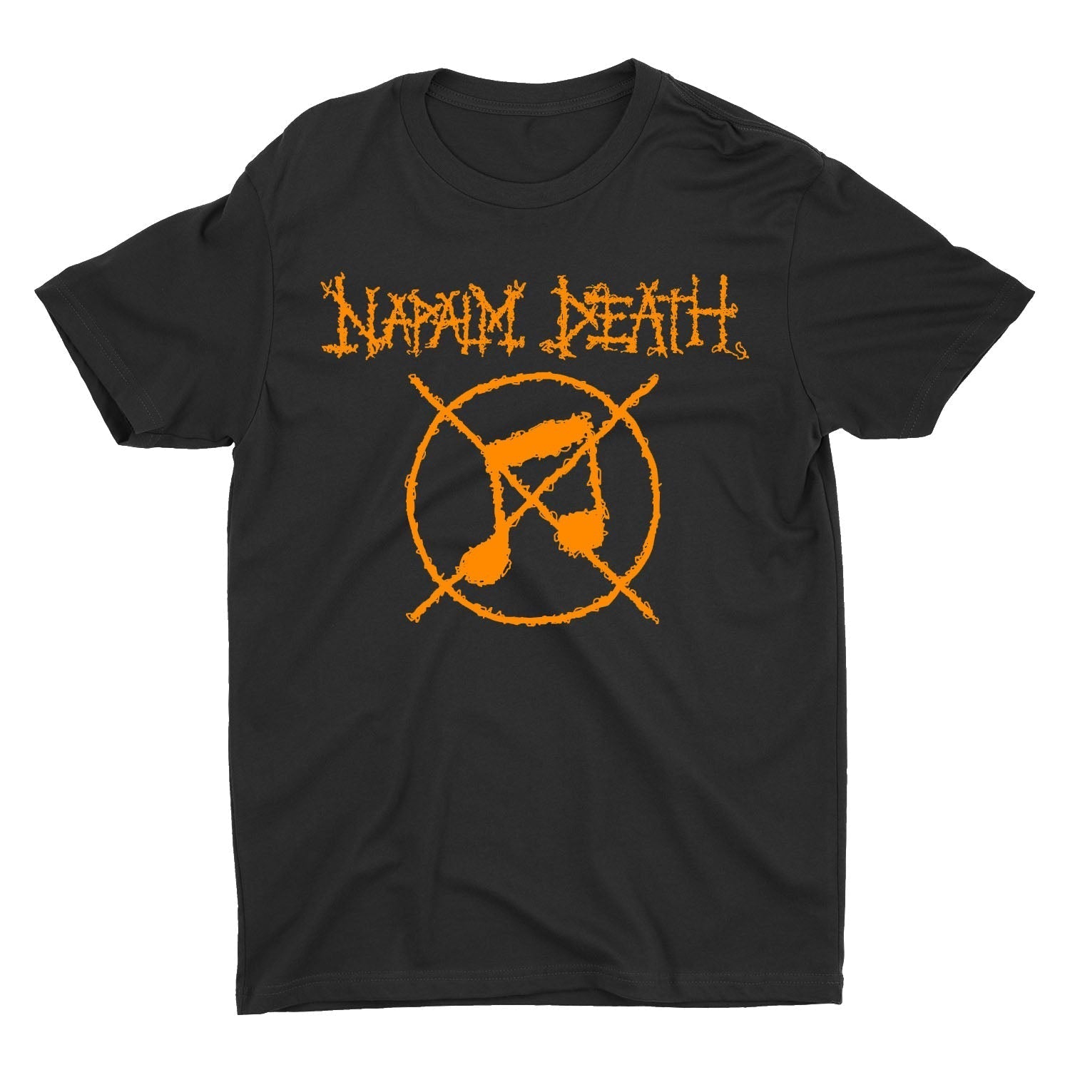 Napalm Death - Noise Not Music (Orange) [Green ND] t-shirt Hoodie, Sweatshirt | CoreVibeTees.com (Image 2)