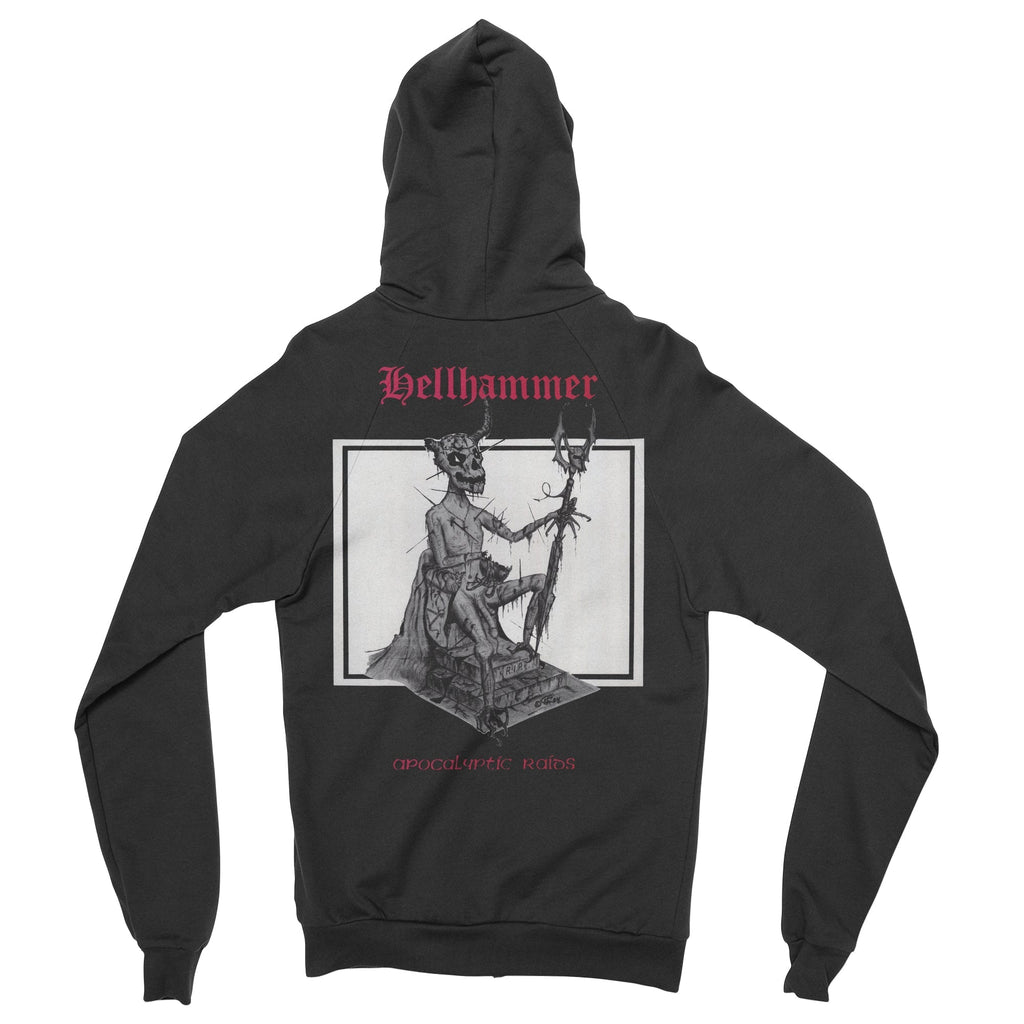 Hellhammer - Apocalyptic Raids zip-up hoodie T-Shirts, Sweatshirt | CoreVibeTees.com (Image 3)
