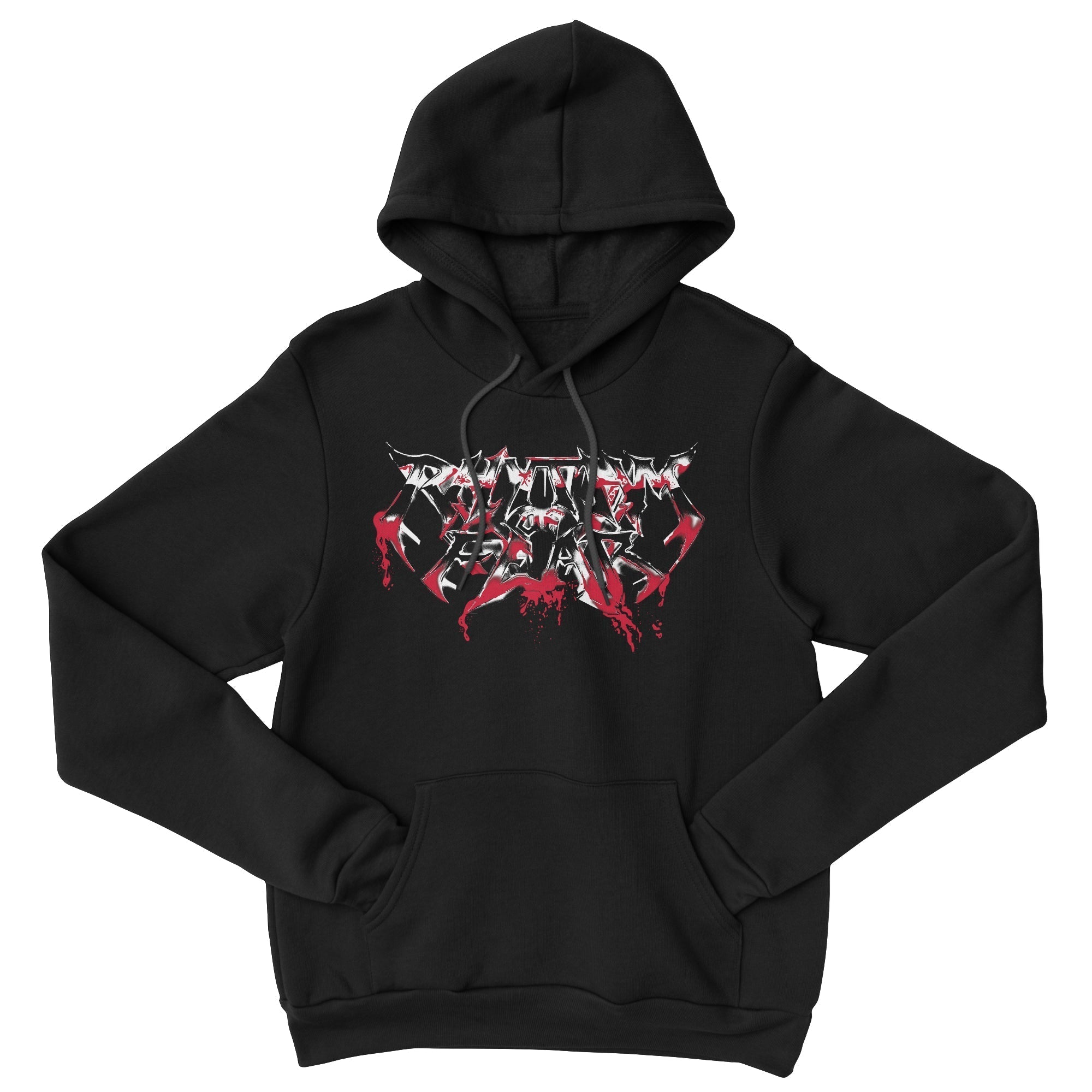Rhythm Of Fear - Bloody Logo pullover hoodie T-Shirts, Sweatshirt | CoreVibeTees.com