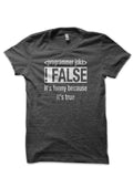 Programmer Joke Charcoal Grey T-Shirt Hoodie, Sweatshirt | CoreVibeTees.com