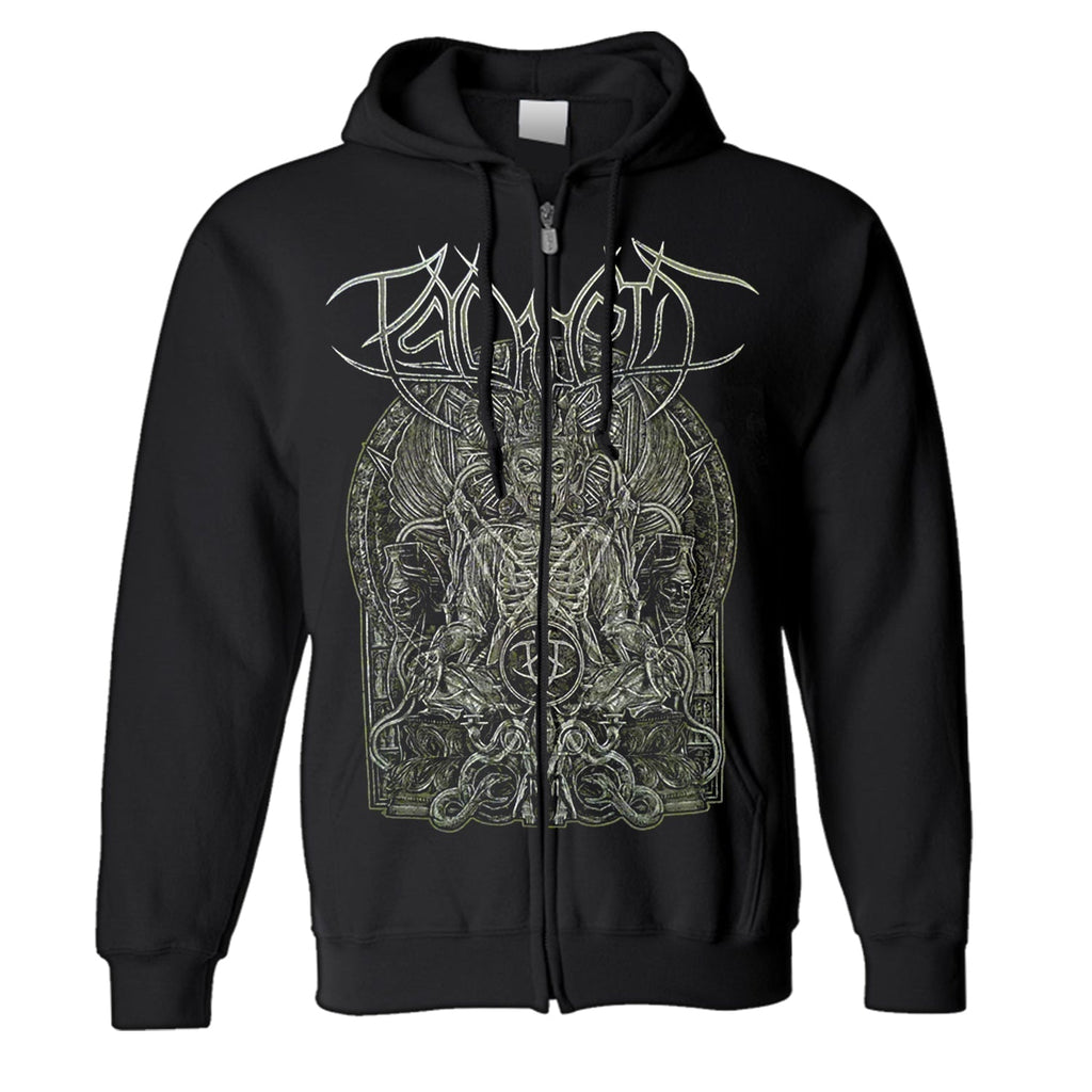 Monk Zip Up Hoodie (Black) T-Shirts, Sweatshirt | CoreVibeTees.com